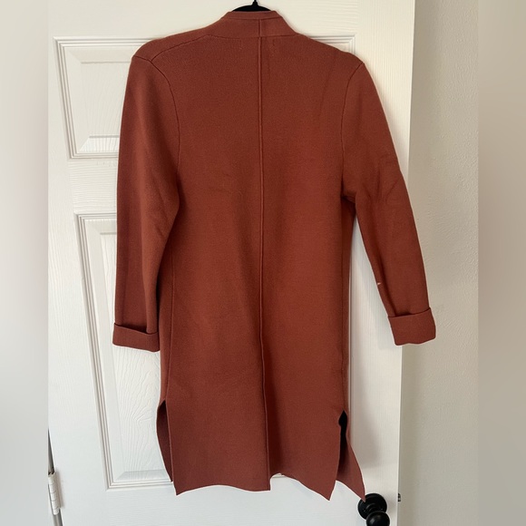 Rust Open Cardigan - Picture 2 of 3